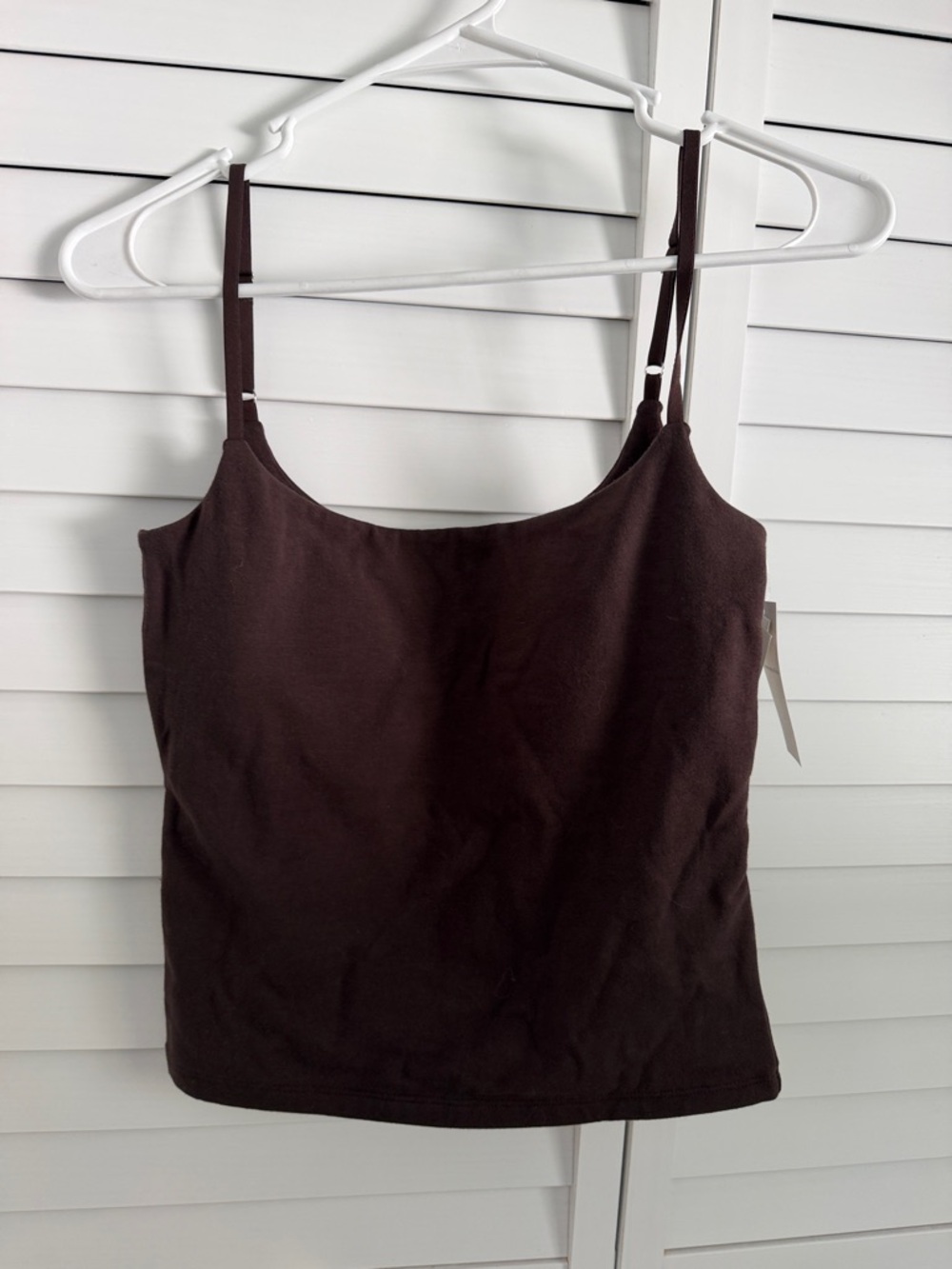 Abercrombie & Fitch Dark Brown Adjustable Strap Cami